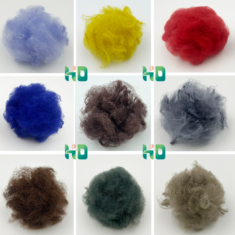 Dope dyed polyester fiber, Carpet